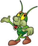 happy-green-bug-happiness-image-84074618