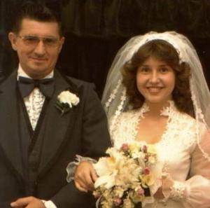 My father-in-law and his beautiful daughter given to me on September 9, 1978