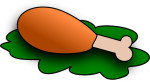 cooked-chicken-clipart-chicken-drumstick